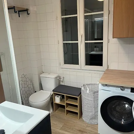 Rue Pietonne & Basilique De Saint-denis Apartman *